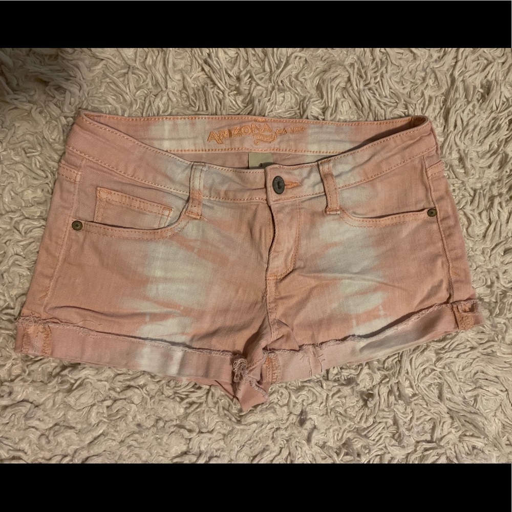Pink & White Arizona Jean Co. Shorts